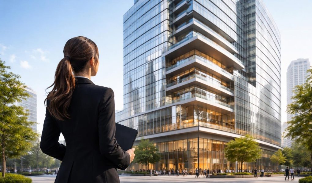 immeuble-moderne-personne-tenue-professionnelle