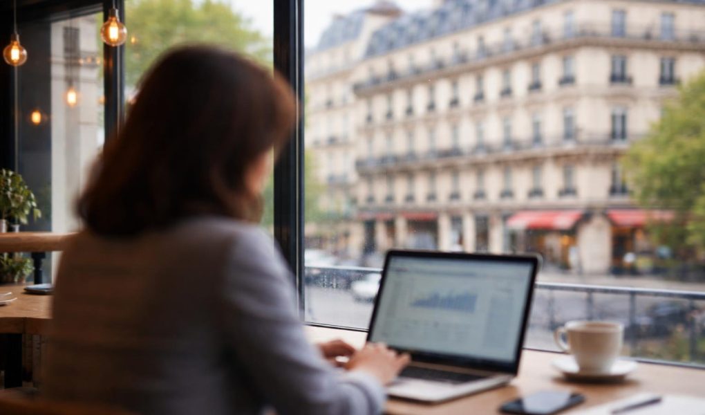 personne-dos-cafe-ordinateur-ville-floue