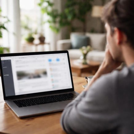 bureau-ordinateur-salon-plantes-lumiere