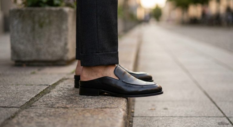 Mules noires homme : tendances, styles et critères pour bien choisir