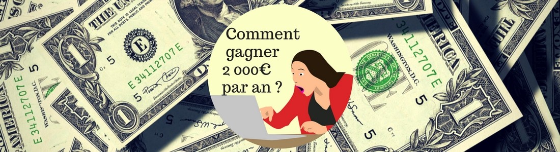 Comment gagner 2000 euros par an ?